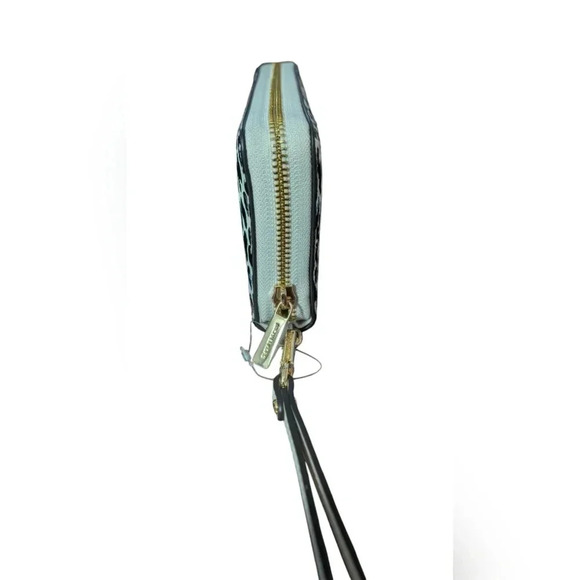 NWT Michael Kors Women Lady Long Continental Card Phone Holder Wallet Lt Cream - Picture 2 of 9